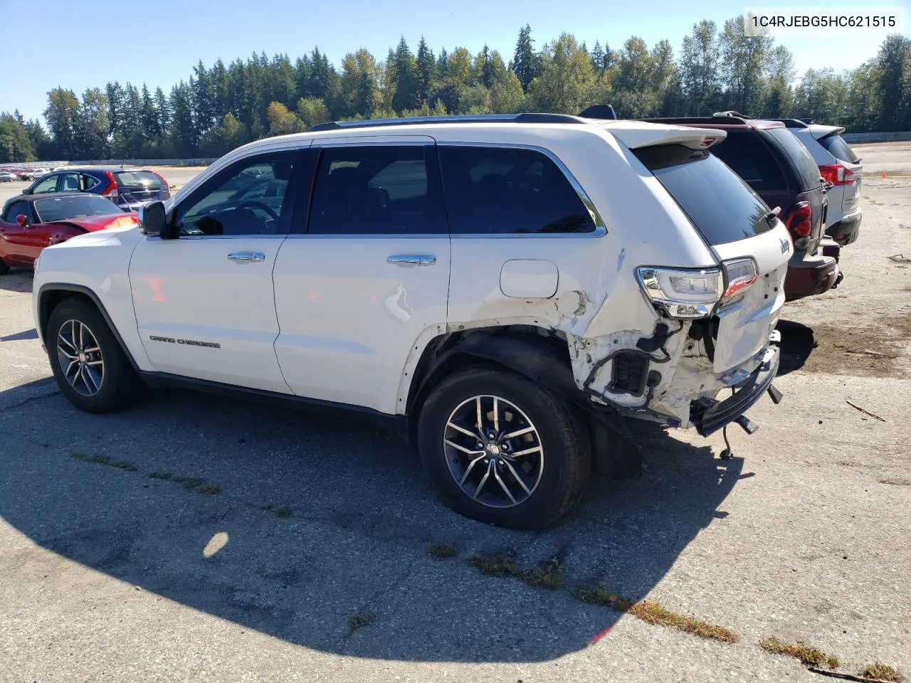 2017 Jeep Grand Cherokee Limited VIN: 1C4RJEBG5HC621515 Lot: 69672014