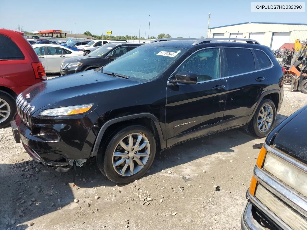 1C4PJLDS7HD233290 2017 Jeep Cherokee Limited