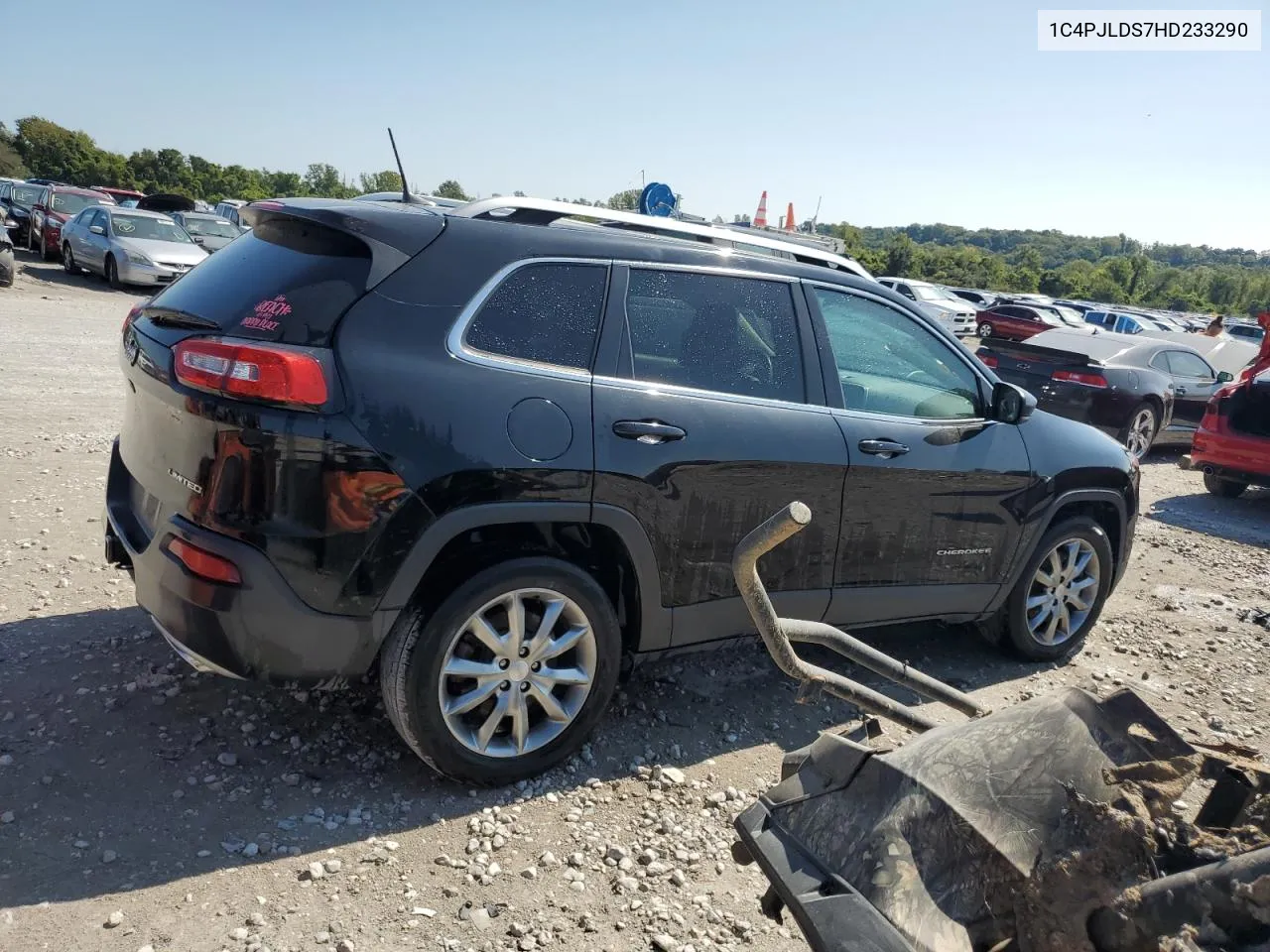 2017 Jeep Cherokee Limited VIN: 1C4PJLDS7HD233290 Lot: 69797844