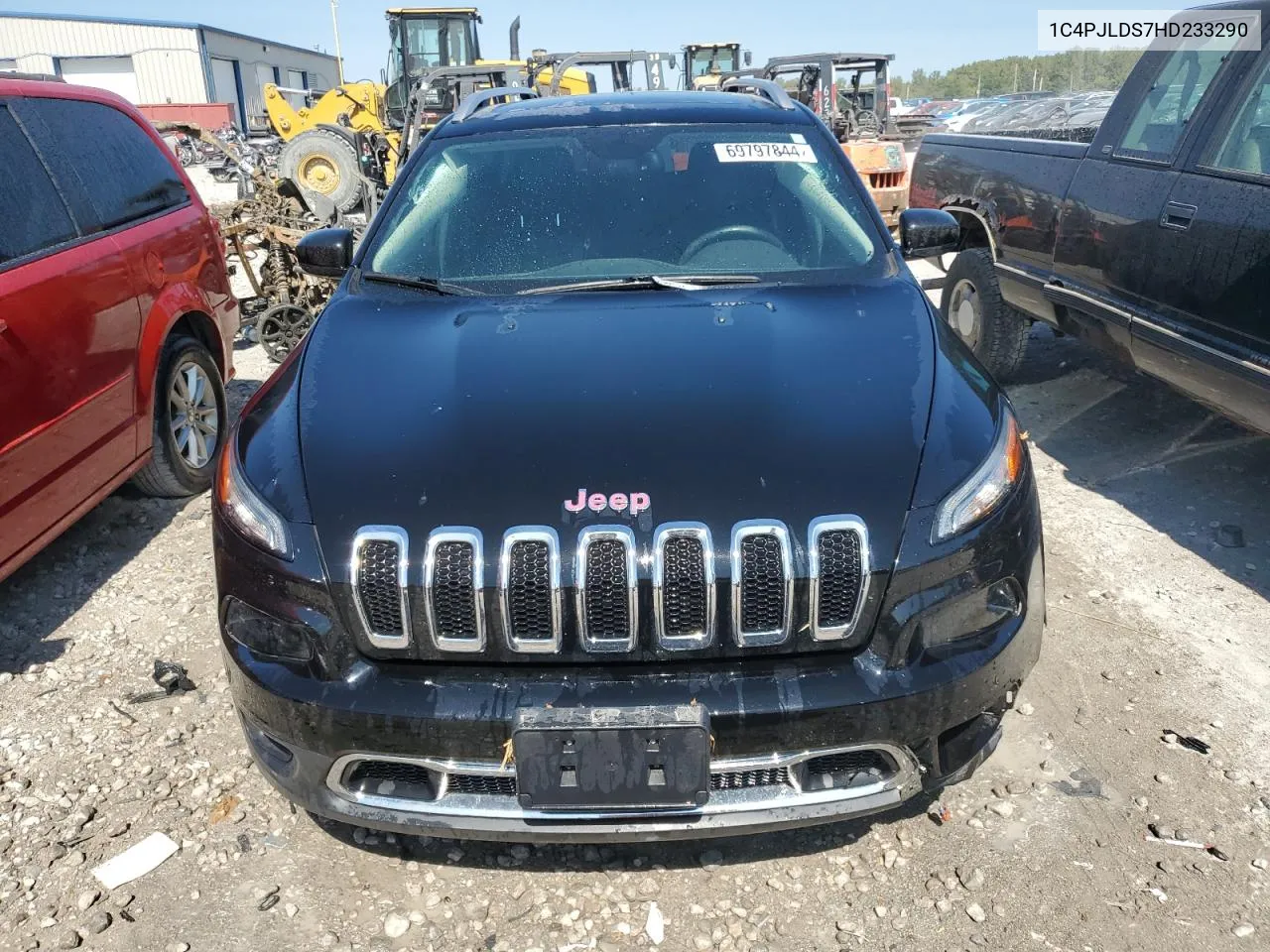 1C4PJLDS7HD233290 2017 Jeep Cherokee Limited