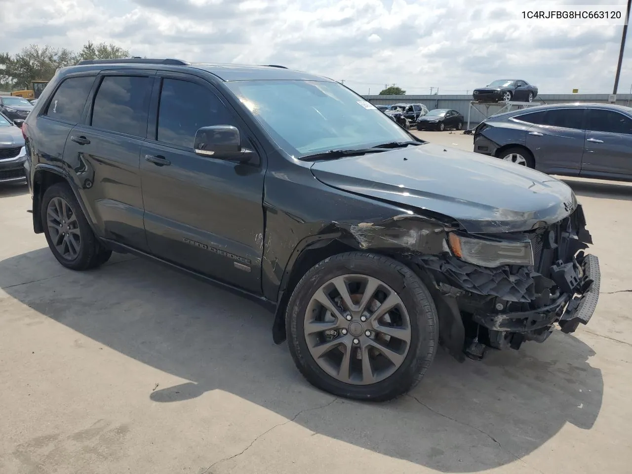 1C4RJFBG8HC663120 2017 Jeep Grand Cherokee Limited