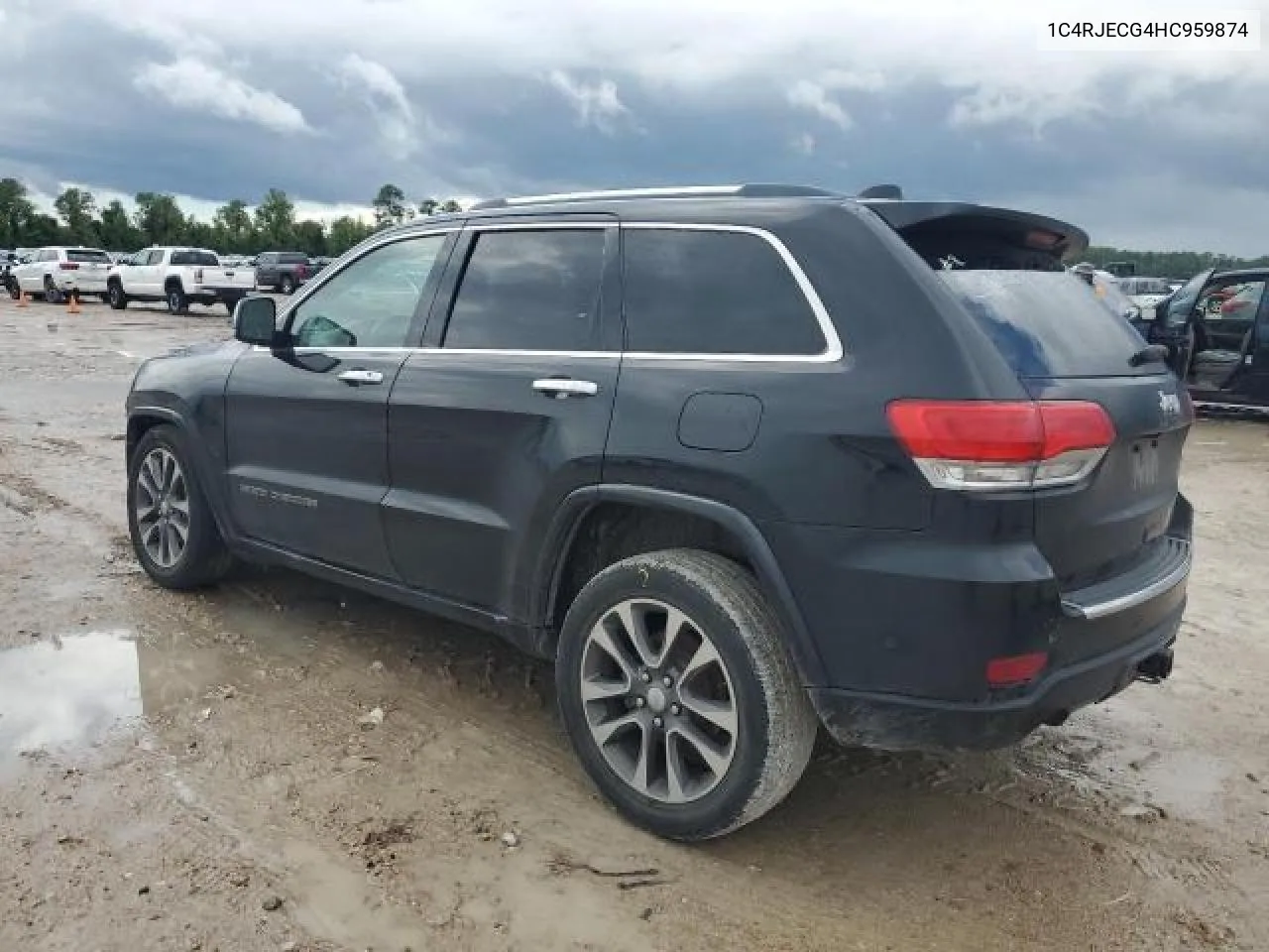 1C4RJECG4HC959874 2017 Jeep Grand Cherokee Overland