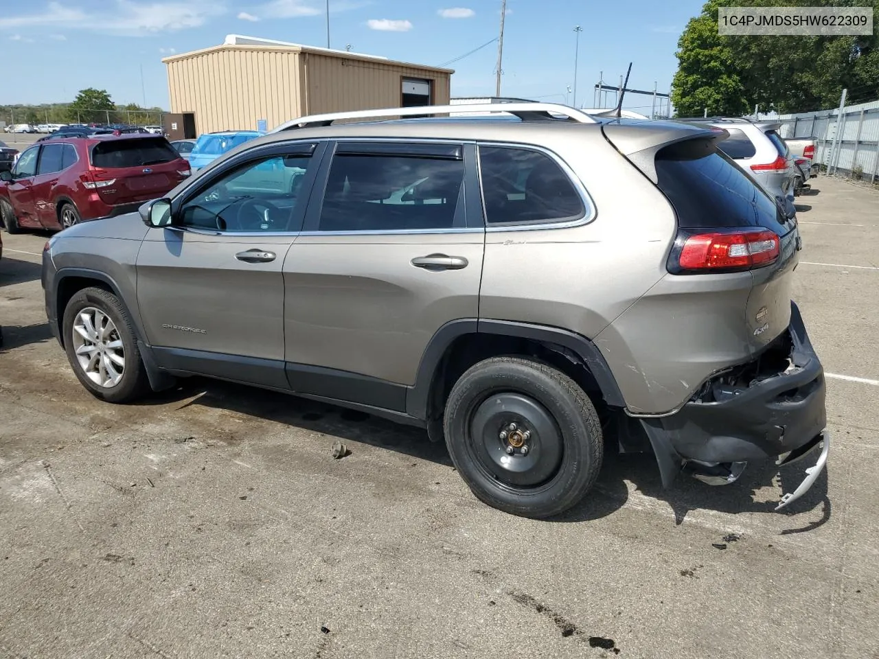 2017 Jeep Cherokee Limited VIN: 1C4PJMDS5HW622309 Lot: 70037934