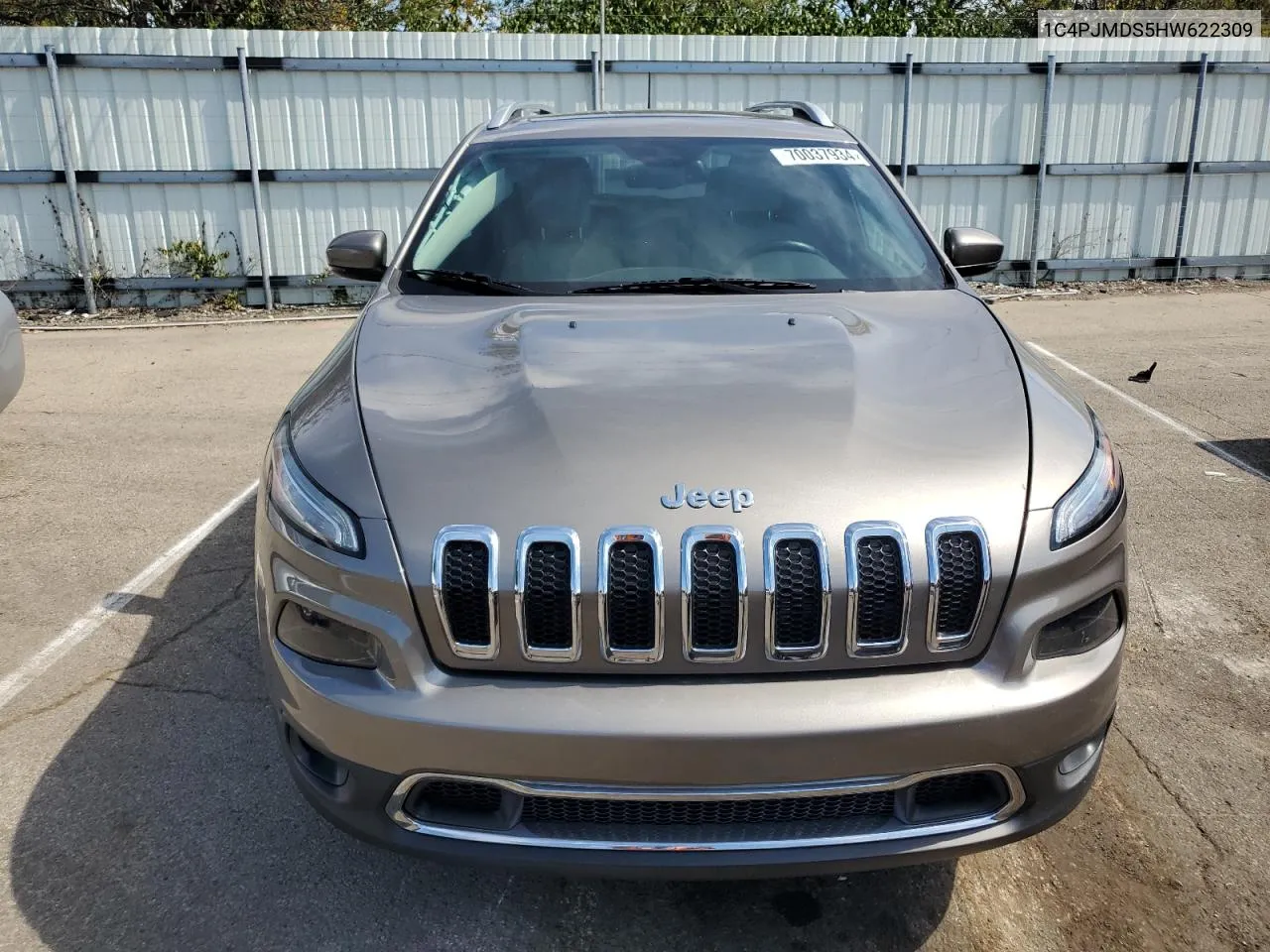 1C4PJMDS5HW622309 2017 Jeep Cherokee Limited