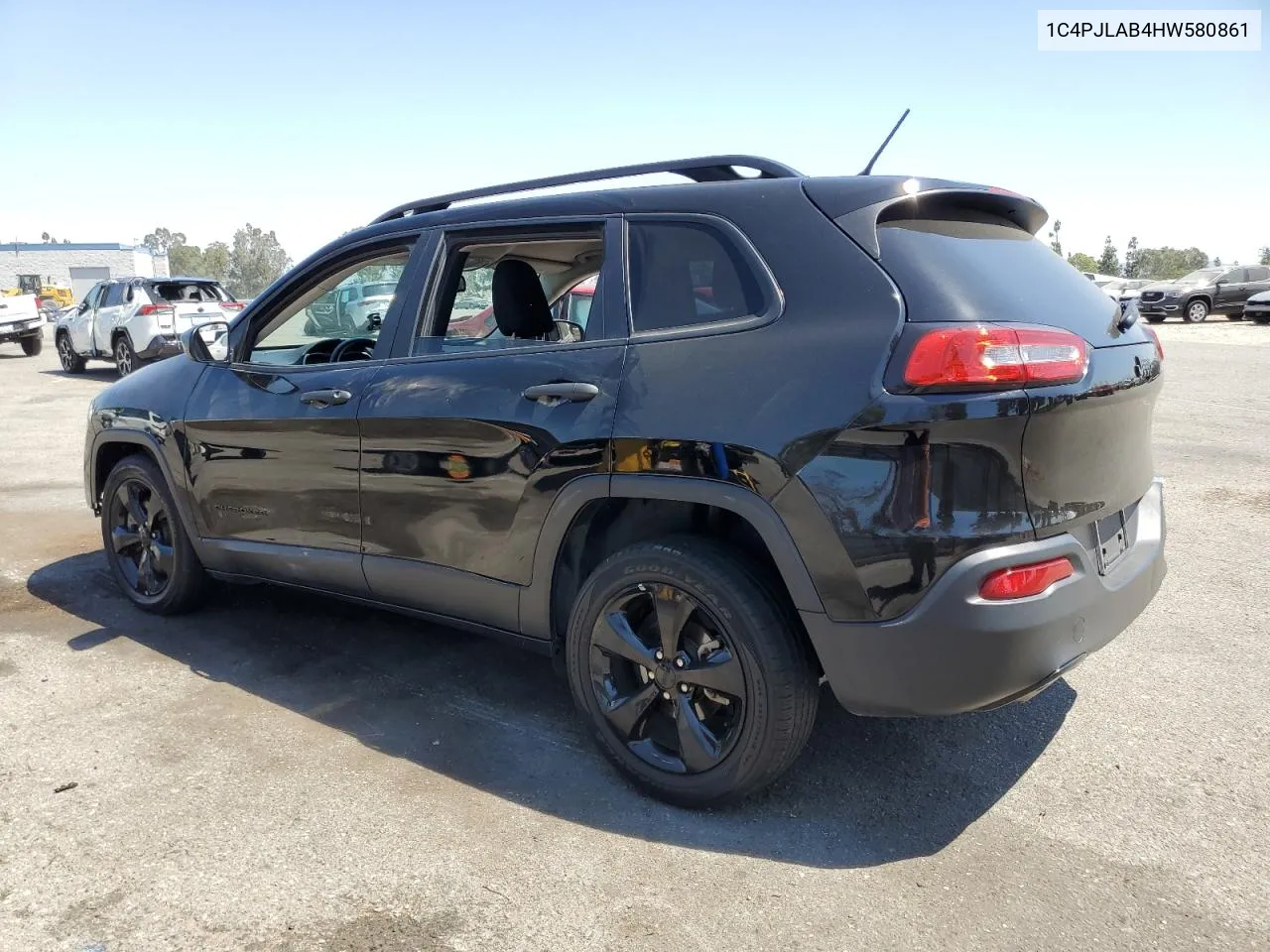 2017 Jeep Cherokee Sport VIN: 1C4PJLAB4HW580861 Lot: 70049494