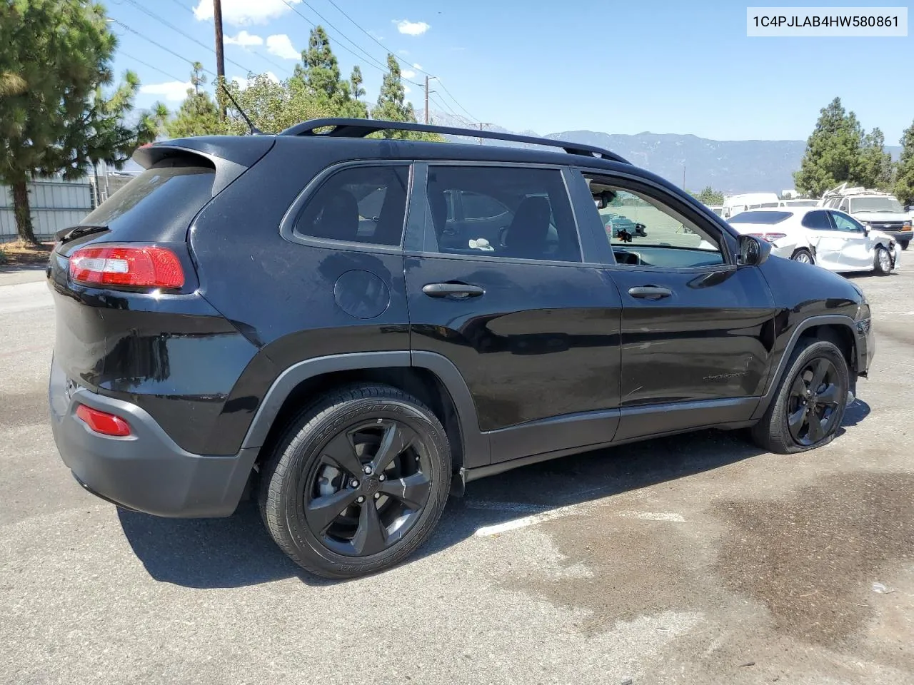 2017 Jeep Cherokee Sport VIN: 1C4PJLAB4HW580861 Lot: 70049494