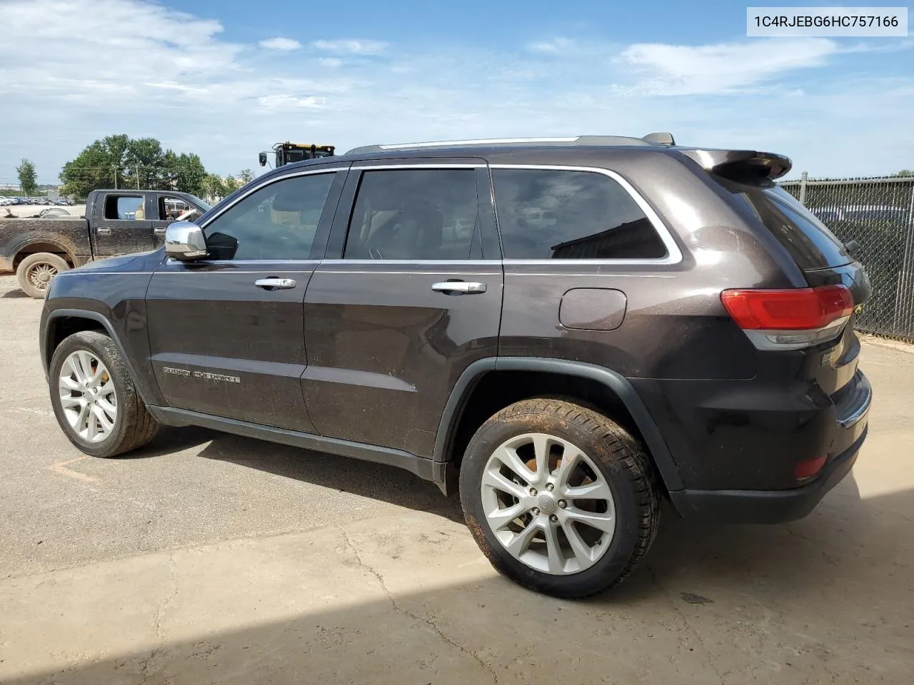 2017 Jeep Grand Cherokee Limited VIN: 1C4RJEBG6HC757166 Lot: 70059304