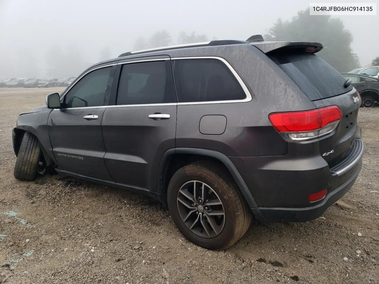 2017 Jeep Grand Cherokee Limited VIN: 1C4RJFBG6HC914135 Lot: 70094464