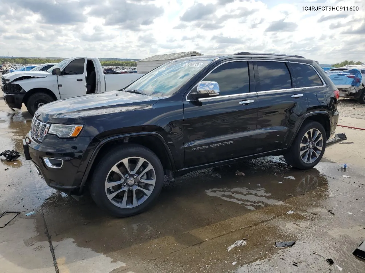 2017 Jeep Grand Cherokee Overland VIN: 1C4RJFCT9HC911600 Lot: 70098134