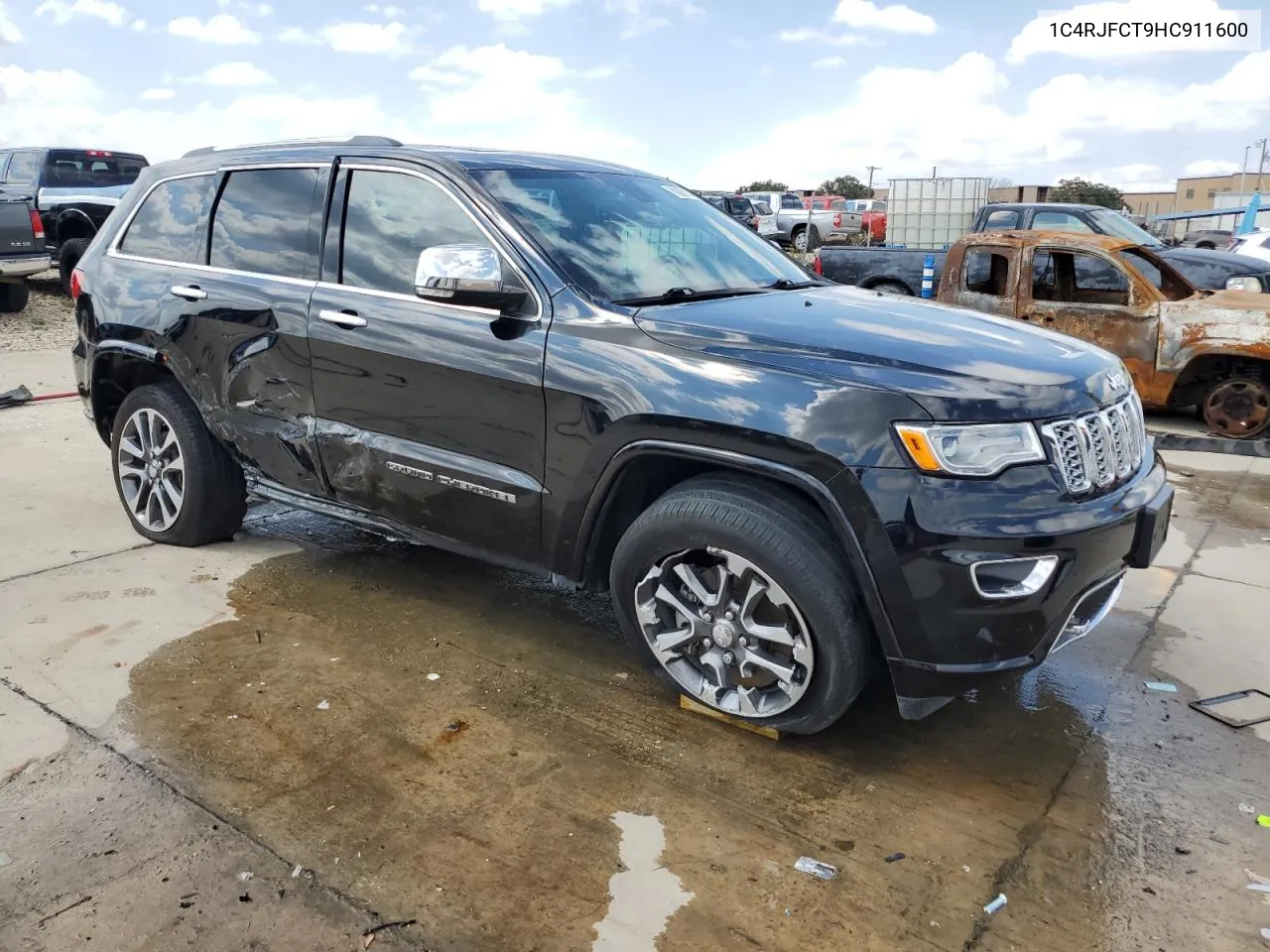 2017 Jeep Grand Cherokee Overland VIN: 1C4RJFCT9HC911600 Lot: 70098134