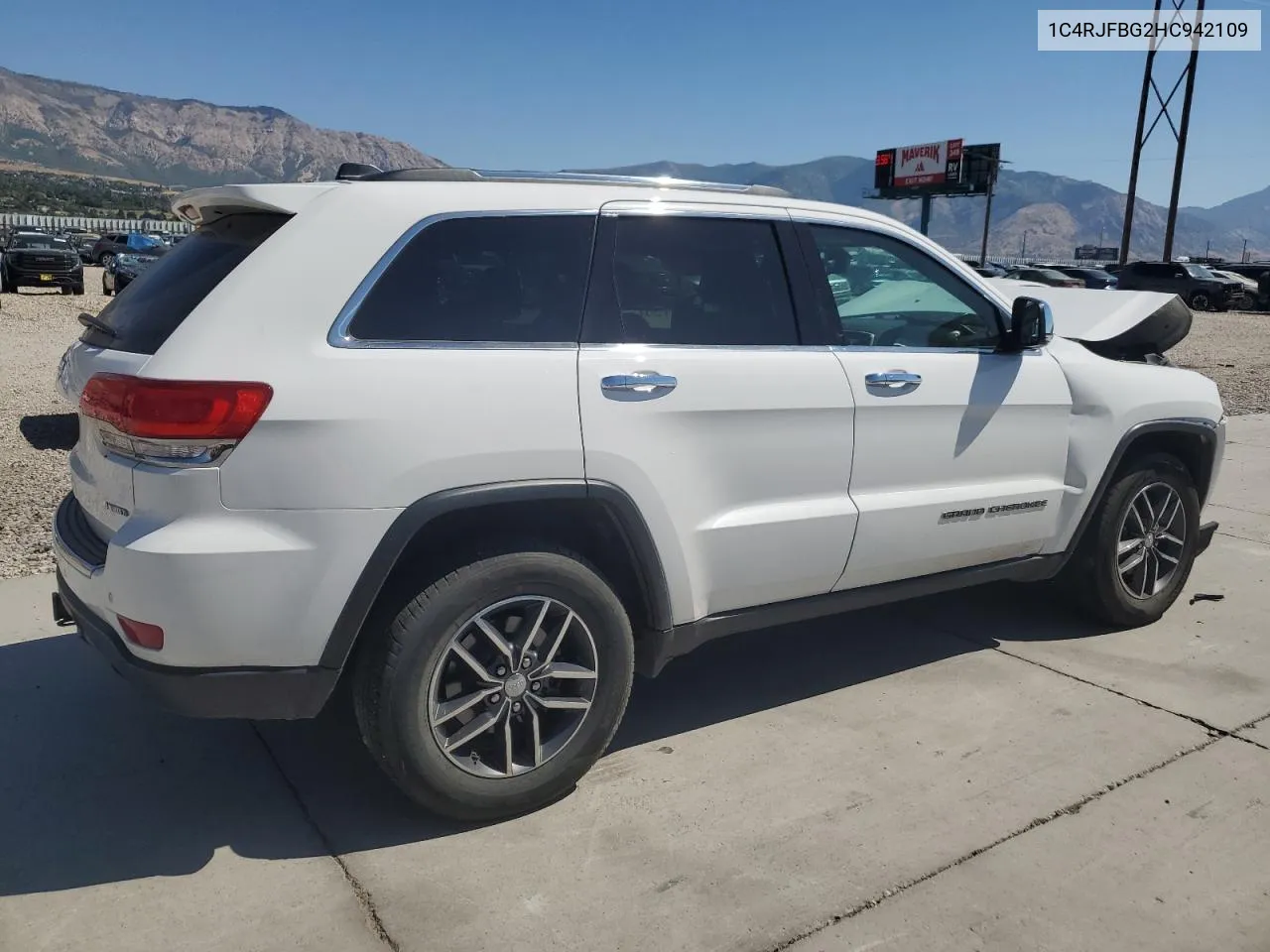 2017 Jeep Grand Cherokee Limited VIN: 1C4RJFBG2HC942109 Lot: 70150504