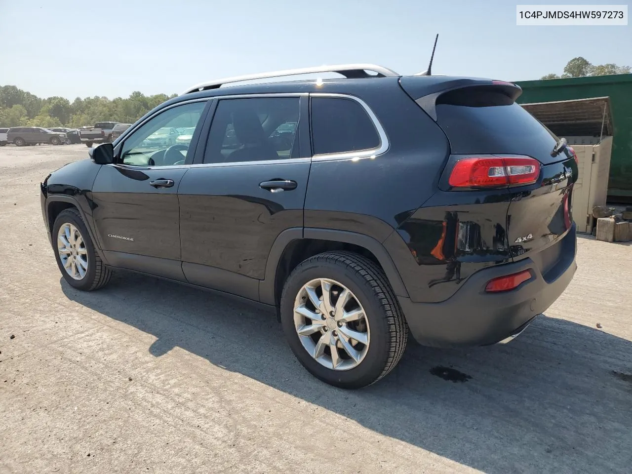 1C4PJMDS4HW597273 2017 Jeep Cherokee Limited