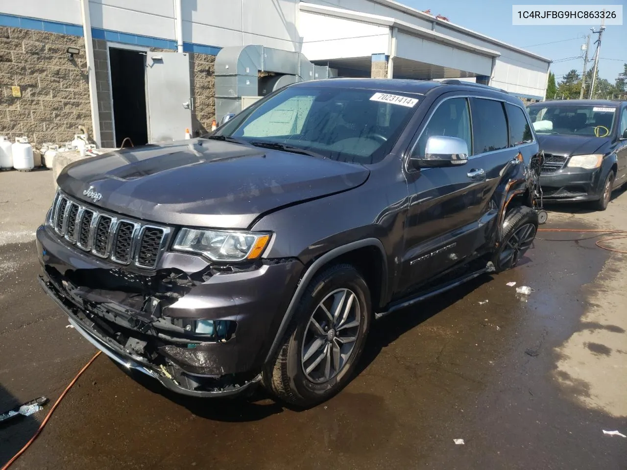 2017 Jeep Grand Cherokee Limited VIN: 1C4RJFBG9HC863326 Lot: 70231414