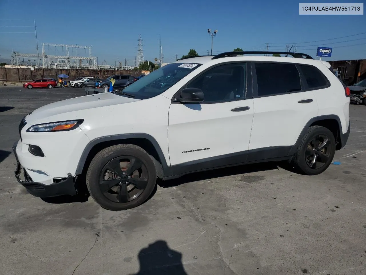 1C4PJLAB4HW561713 2017 Jeep Cherokee Sport