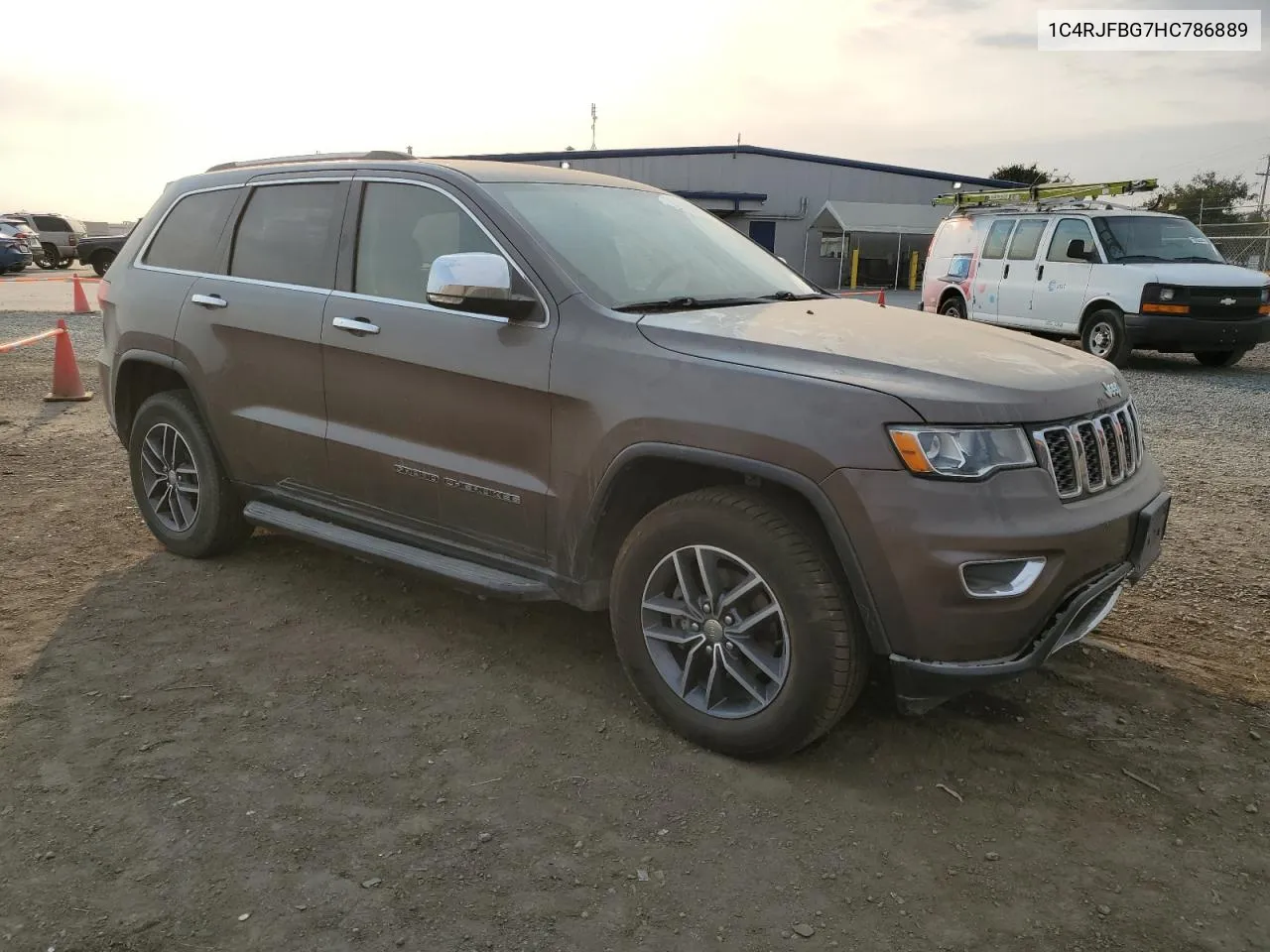 2017 Jeep Grand Cherokee Limited VIN: 1C4RJFBG7HC786889 Lot: 70248284