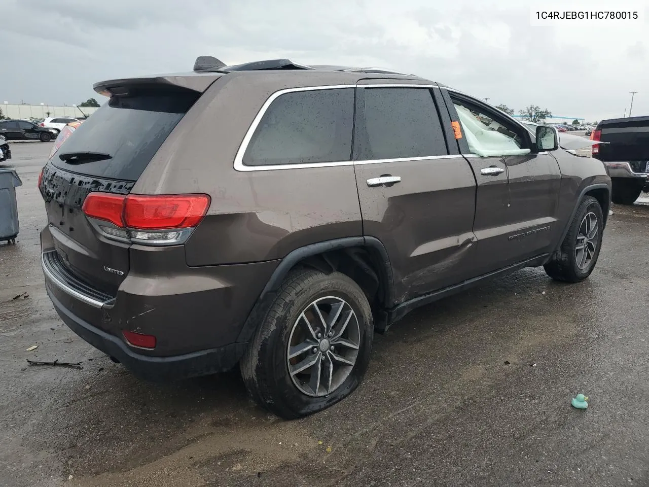 1C4RJEBG1HC780015 2017 Jeep Grand Cherokee Limited