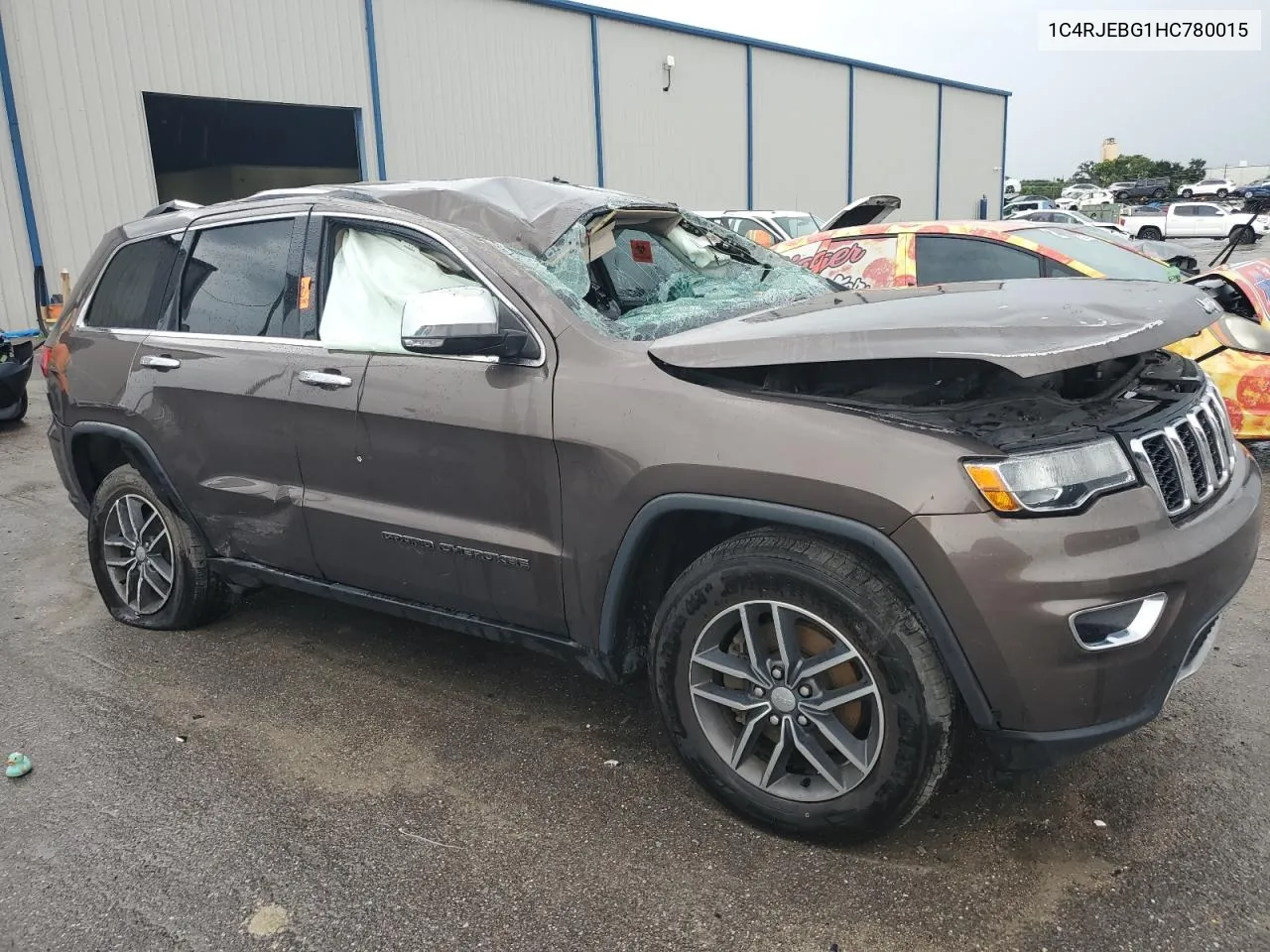 1C4RJEBG1HC780015 2017 Jeep Grand Cherokee Limited