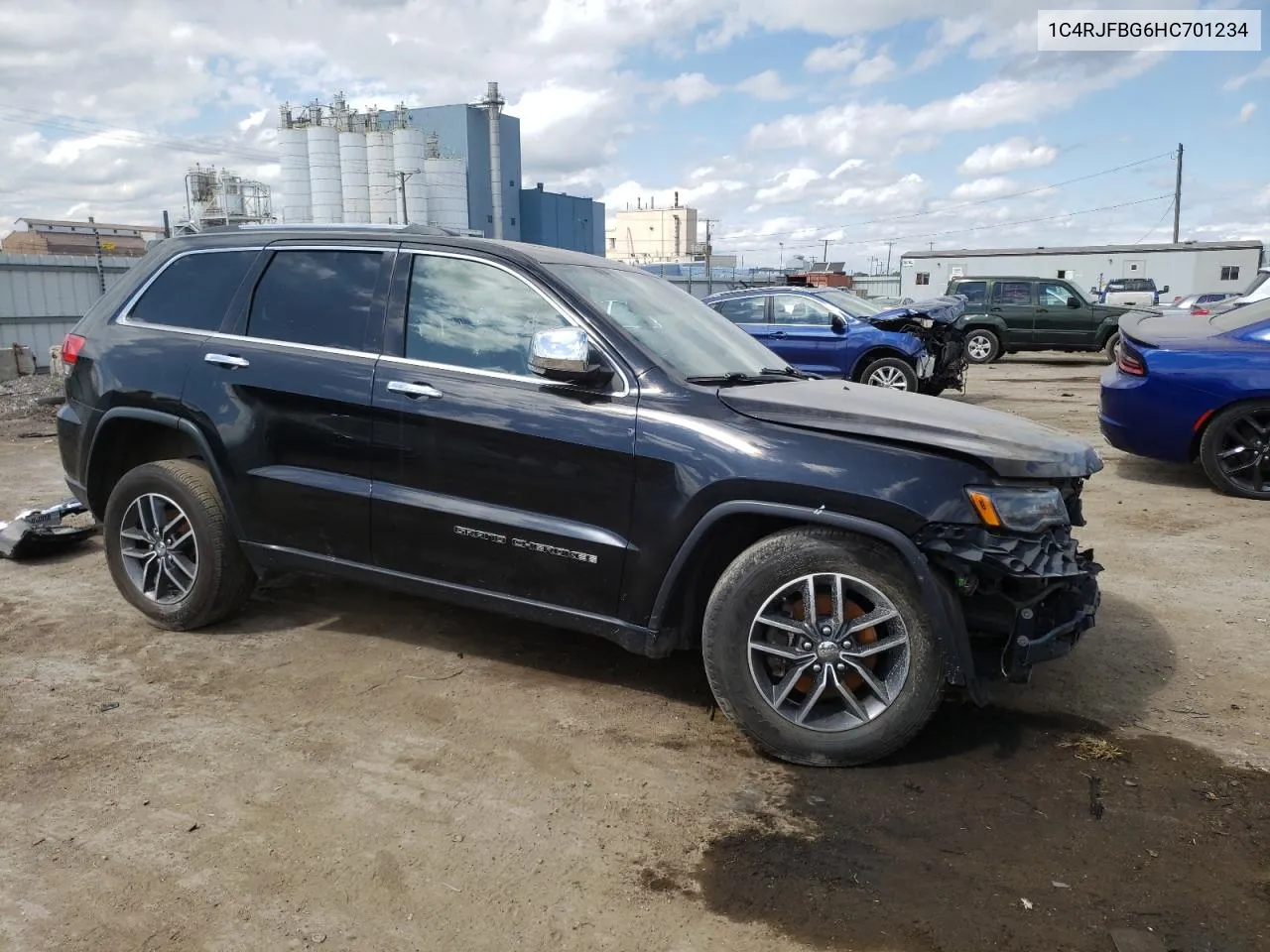 2017 Jeep Grand Cherokee Limited VIN: 1C4RJFBG6HC701234 Lot: 70312104