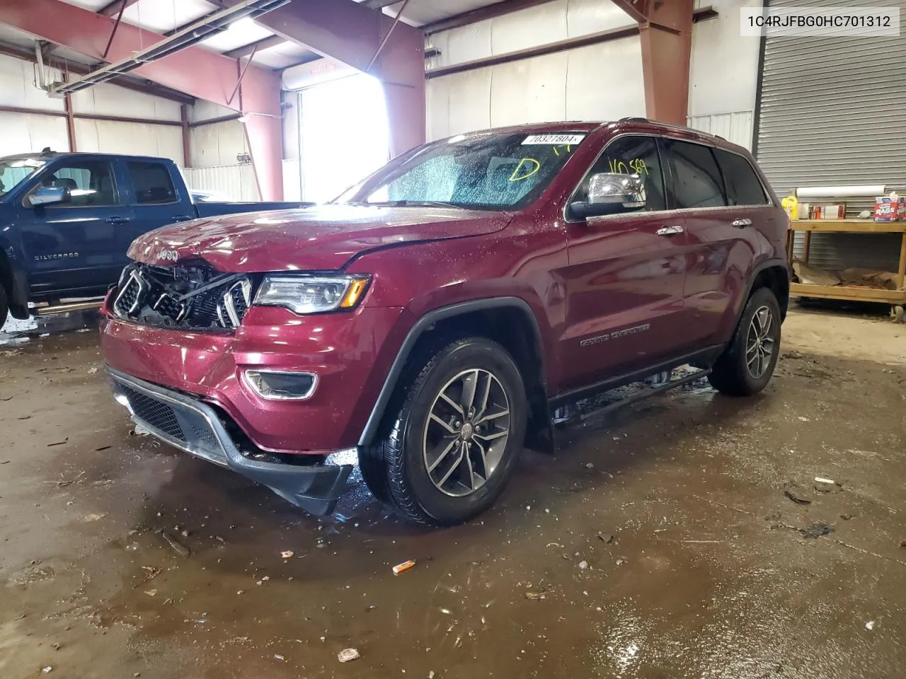 2017 Jeep Grand Cherokee Limited VIN: 1C4RJFBG0HC701312 Lot: 70327804