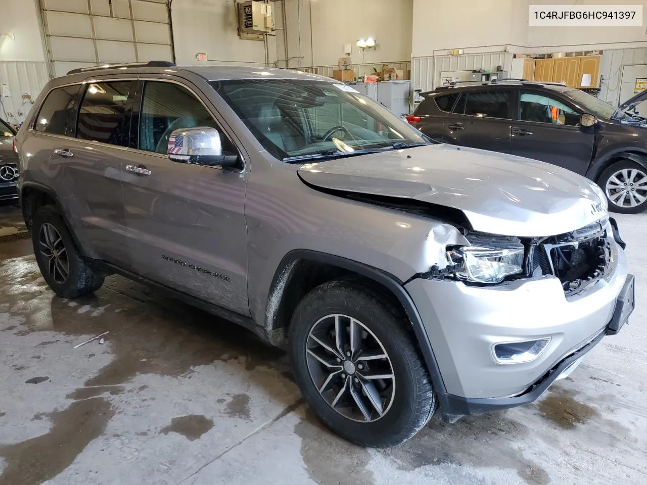 2017 Jeep Grand Cherokee Limited VIN: 1C4RJFBG6HC941397 Lot: 70331744