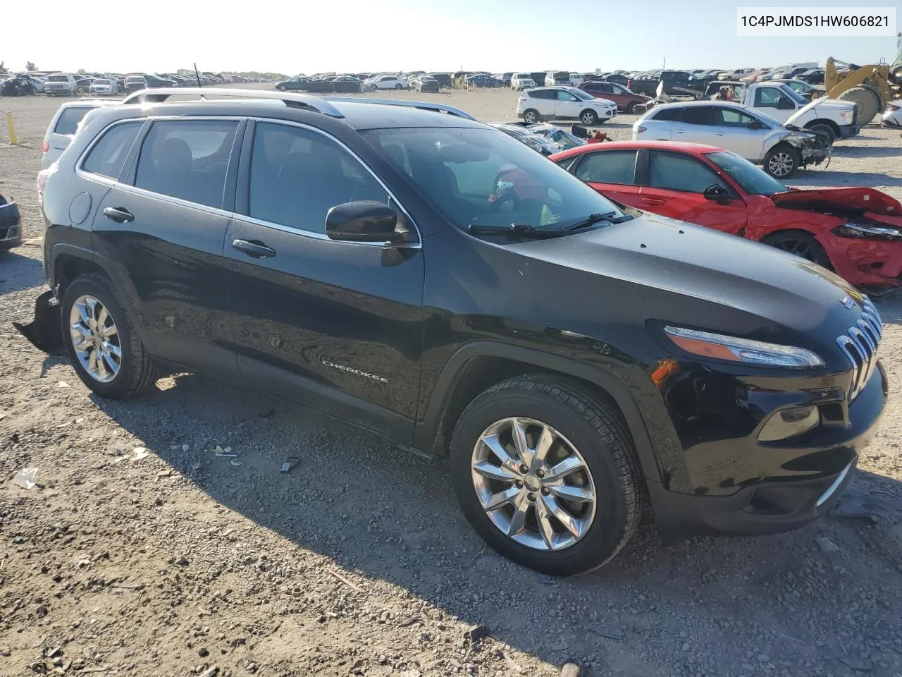 1C4PJMDS1HW606821 2017 Jeep Cherokee Limited