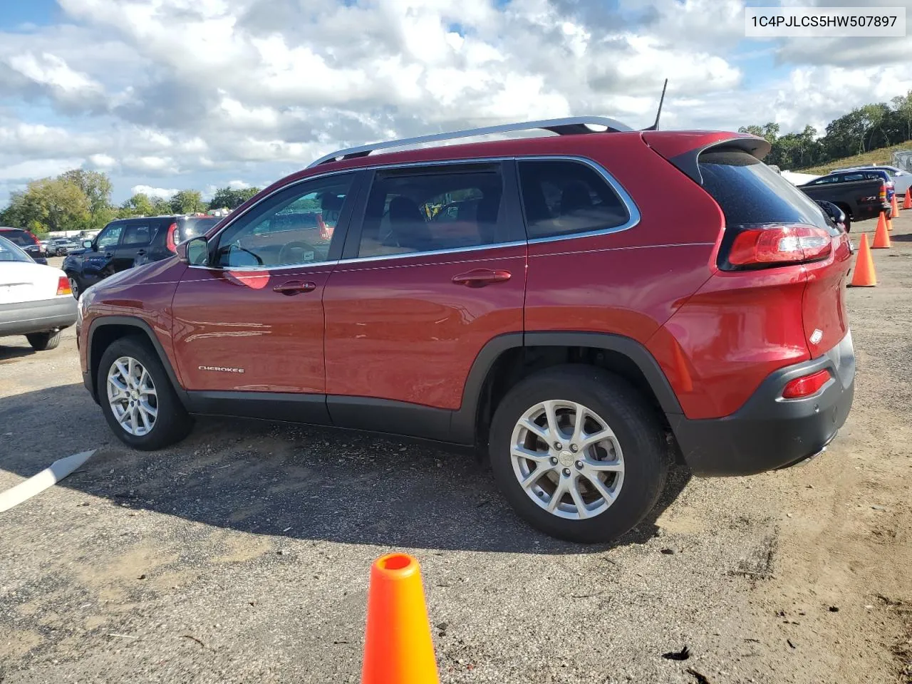 1C4PJLCS5HW507897 2017 Jeep Cherokee Latitude