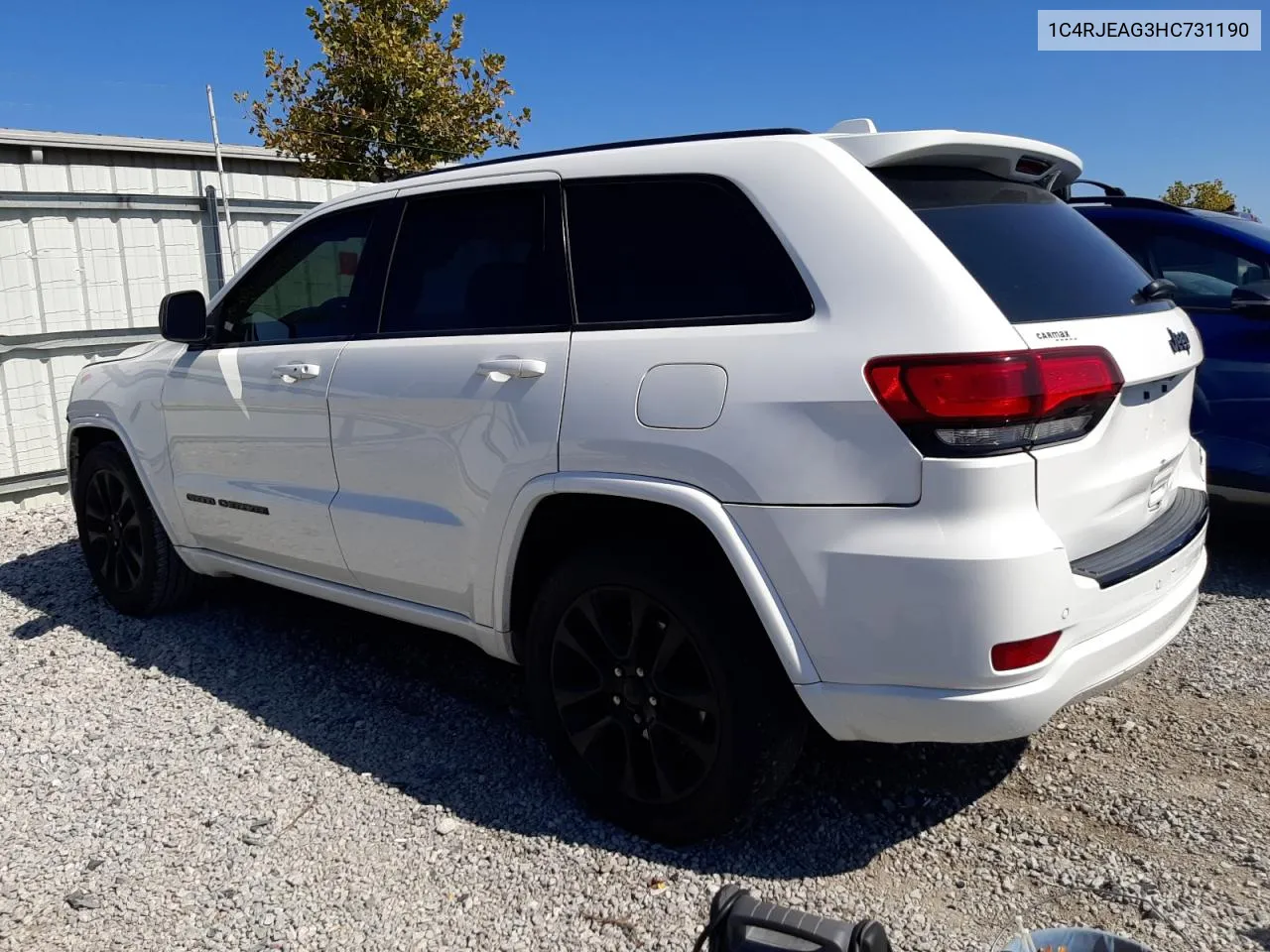 2017 Jeep Grand Cherokee Laredo VIN: 1C4RJEAG3HC731190 Lot: 70493254