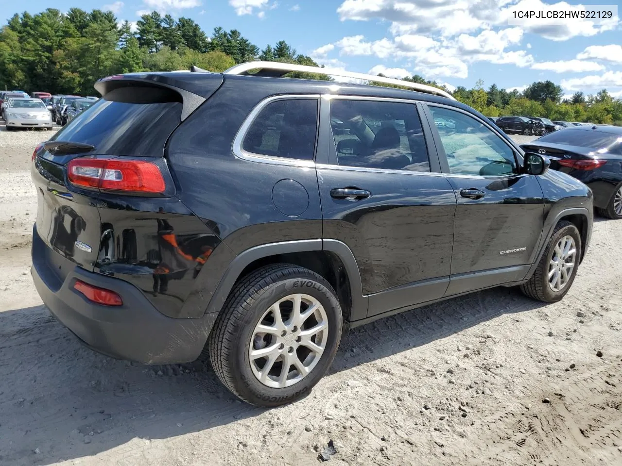 2017 Jeep Cherokee Latitude VIN: 1C4PJLCB2HW522129 Lot: 70600484