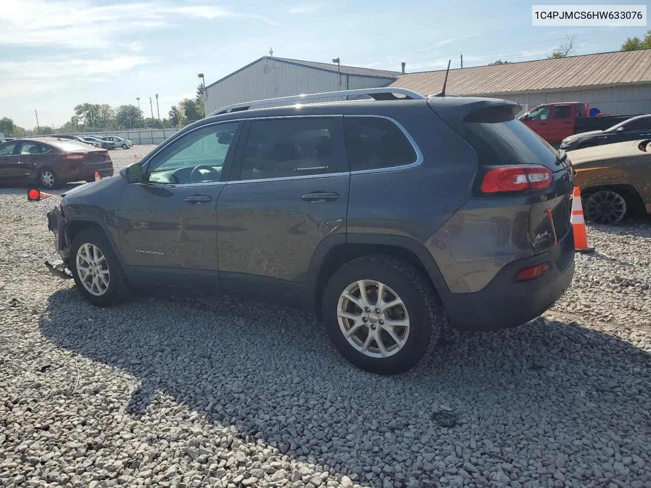 1C4PJMCS6HW633076 2017 Jeep Cherokee Latitude