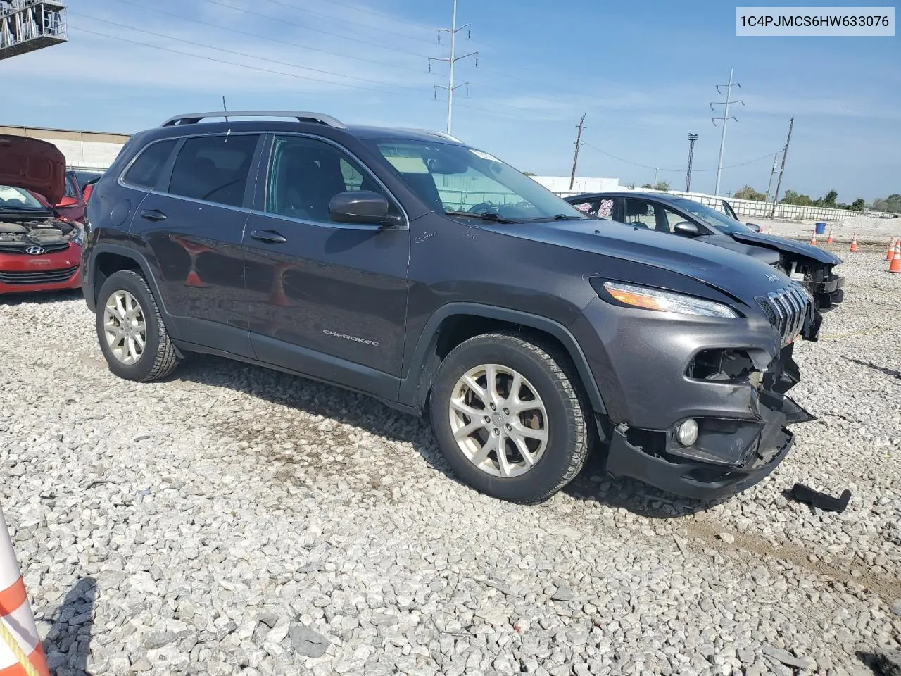 1C4PJMCS6HW633076 2017 Jeep Cherokee Latitude