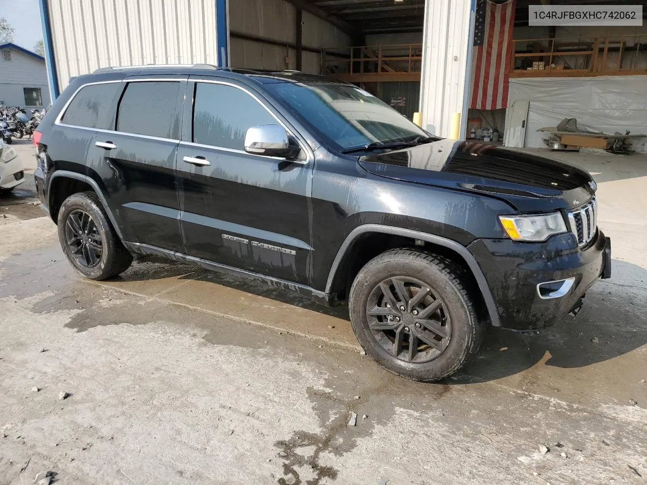 2017 Jeep Grand Cherokee Limited VIN: 1C4RJFBGXHC742062 Lot: 70634214