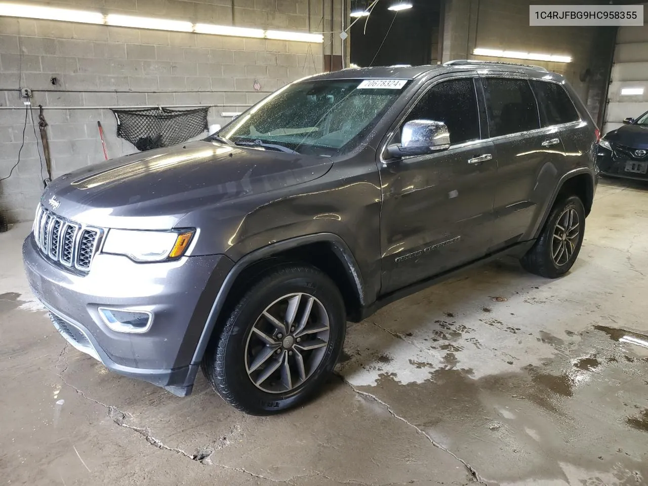 2017 Jeep Grand Cherokee Limited VIN: 1C4RJFBG9HC958355 Lot: 70678324