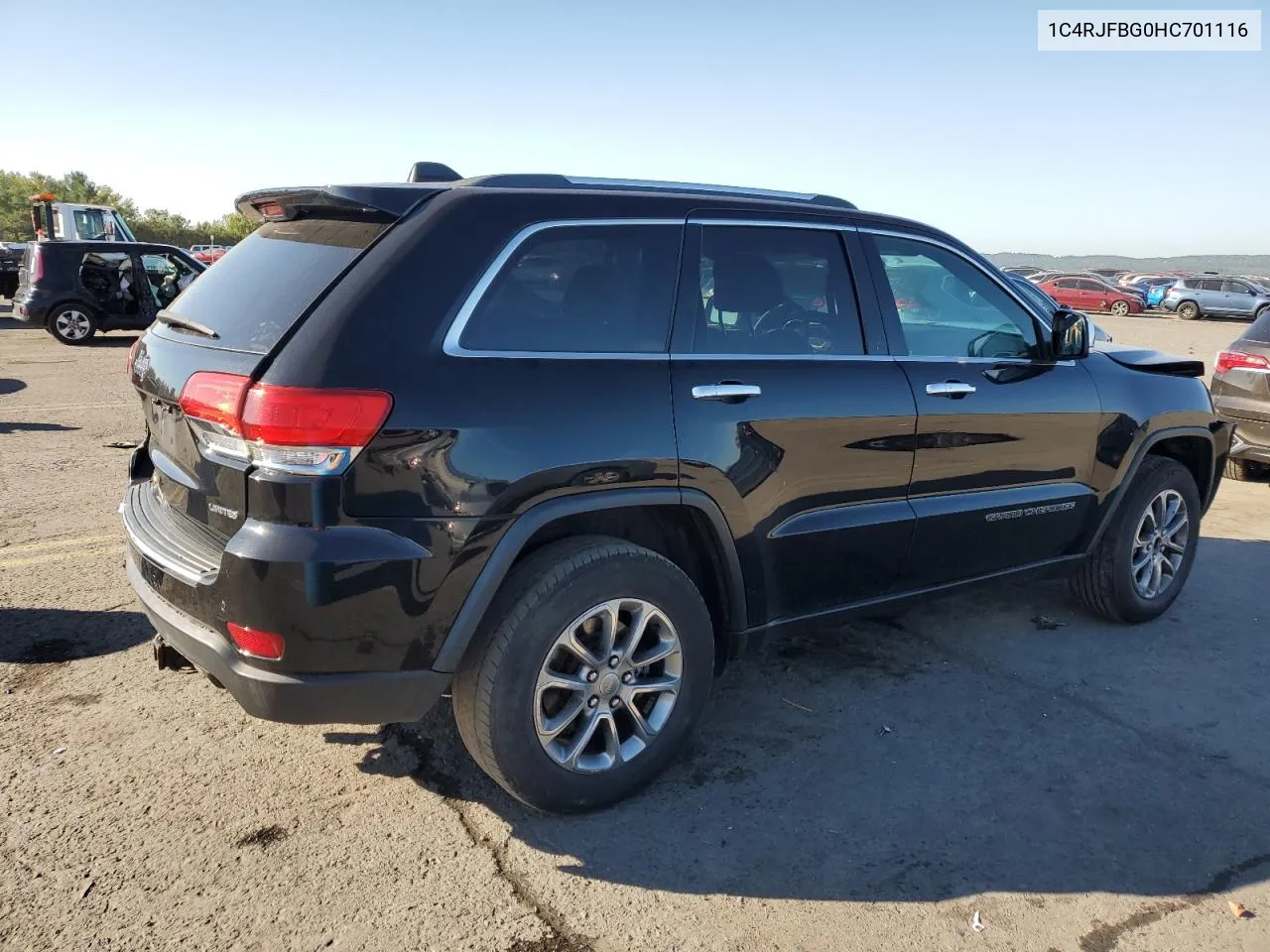 1C4RJFBG0HC701116 2017 Jeep Grand Cherokee Limited