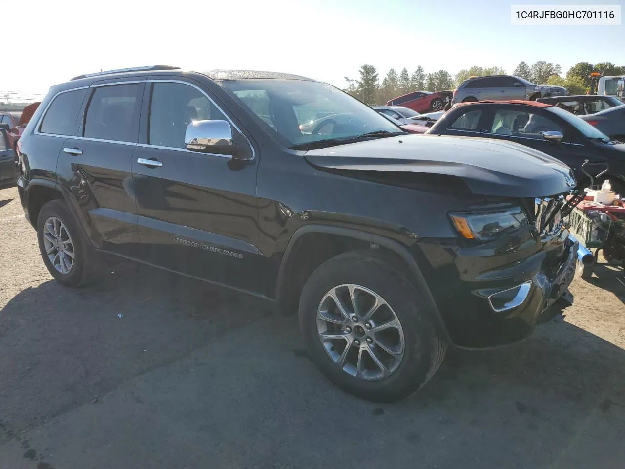 1C4RJFBG0HC701116 2017 Jeep Grand Cherokee Limited