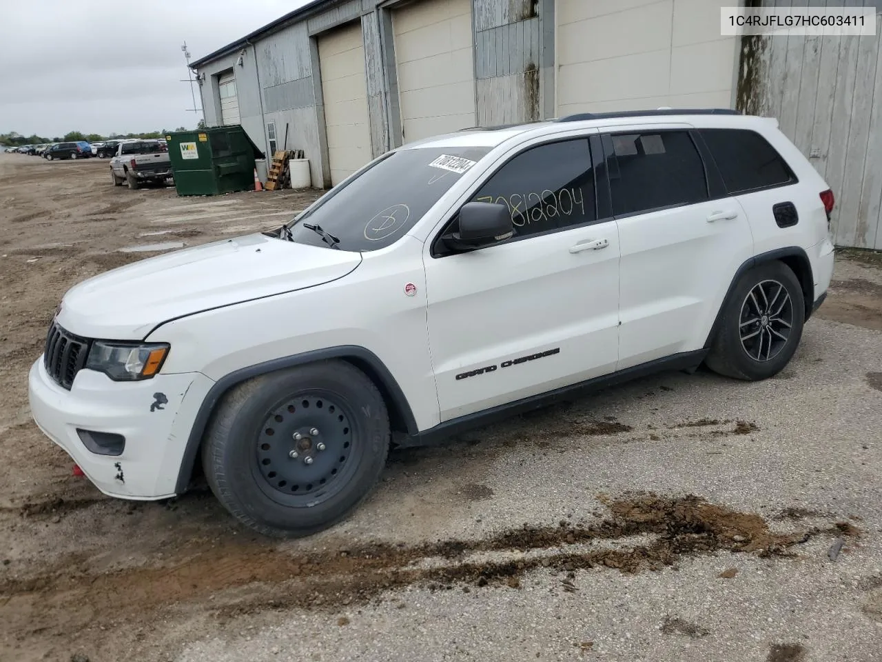 2017 Jeep Grand Cherokee Trailhawk VIN: 1C4RJFLG7HC603411 Lot: 70812204