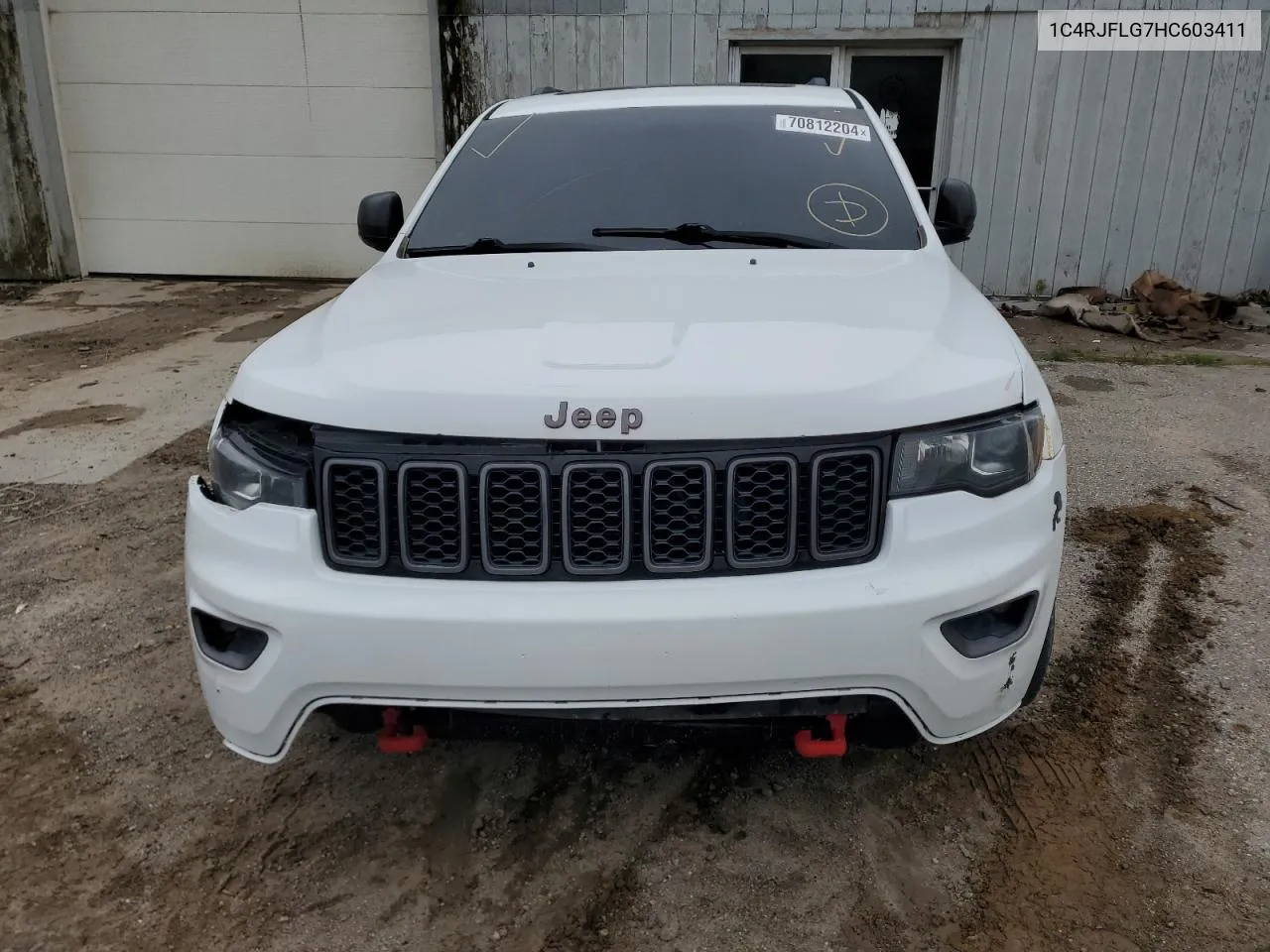 1C4RJFLG7HC603411 2017 Jeep Grand Cherokee Trailhawk