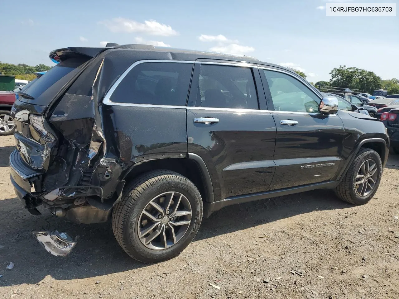 1C4RJFBG7HC636703 2017 Jeep Grand Cherokee Limited