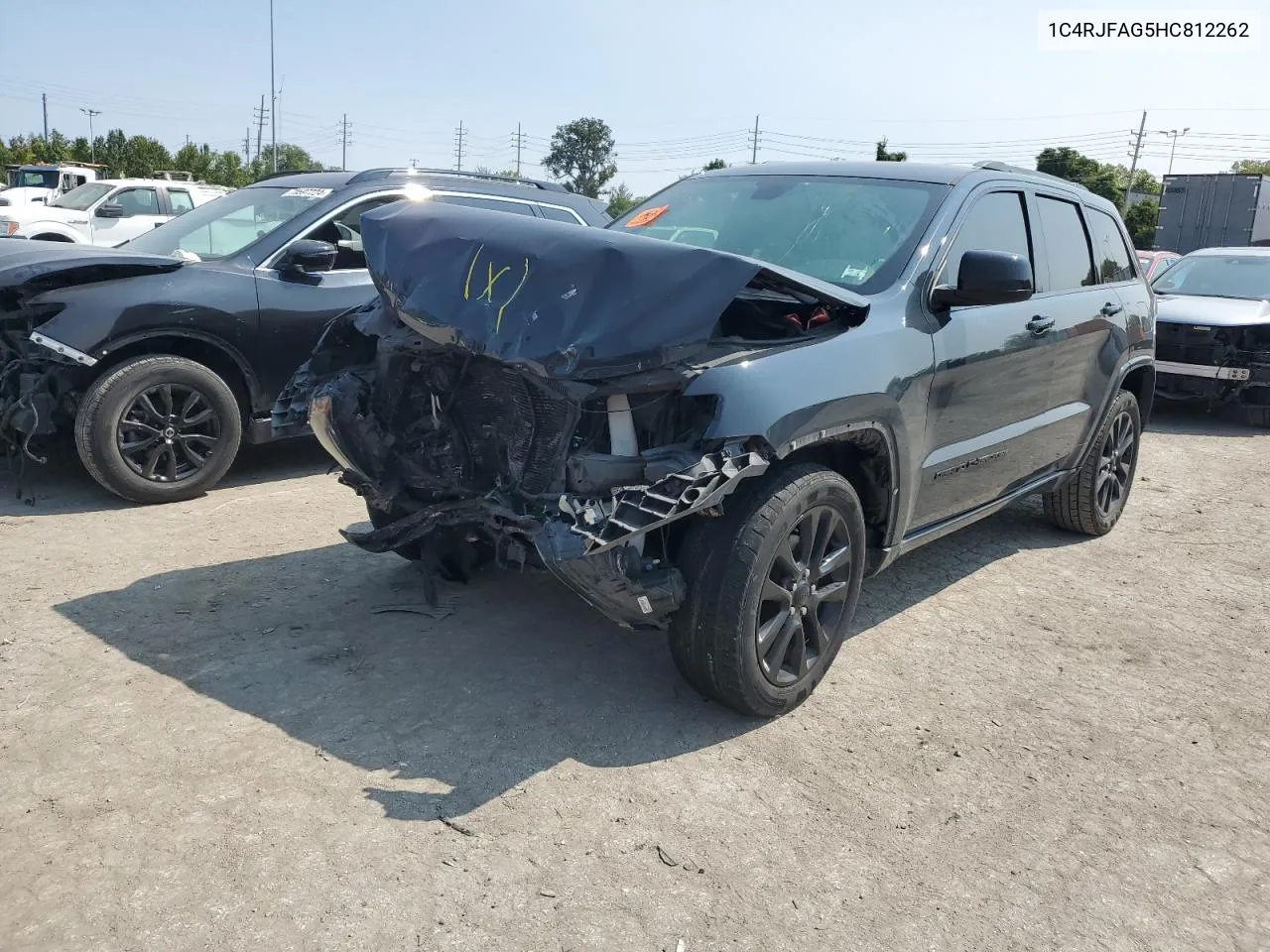 1C4RJFAG5HC812262 2017 Jeep Grand Cherokee Laredo