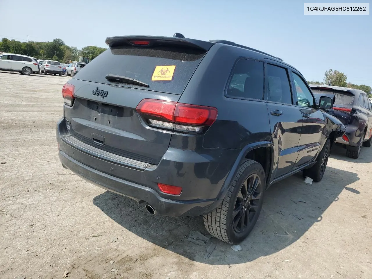 2017 Jeep Grand Cherokee Laredo VIN: 1C4RJFAG5HC812262 Lot: 70862964