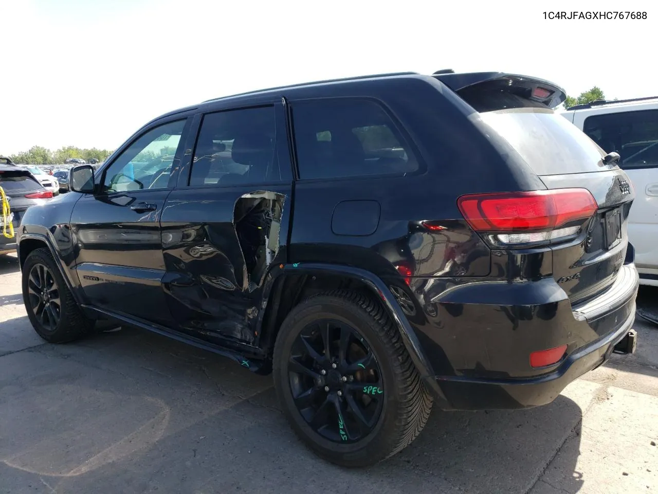 1C4RJFAGXHC767688 2017 Jeep Grand Cherokee Laredo