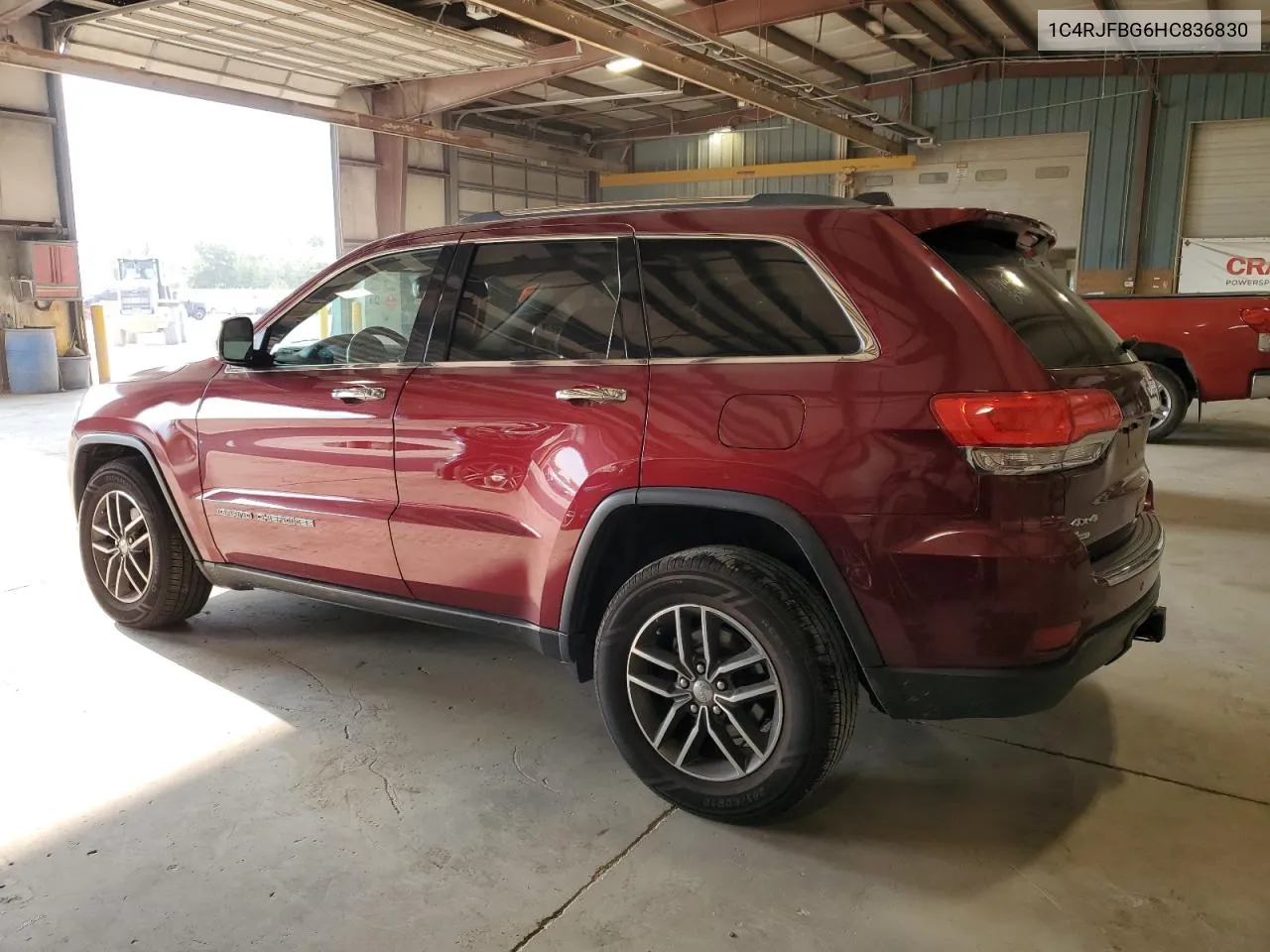 2017 Jeep Grand Cherokee Limited VIN: 1C4RJFBG6HC836830 Lot: 70993844