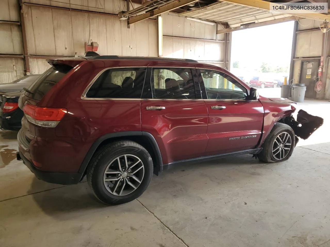 2017 Jeep Grand Cherokee Limited VIN: 1C4RJFBG6HC836830 Lot: 70993844