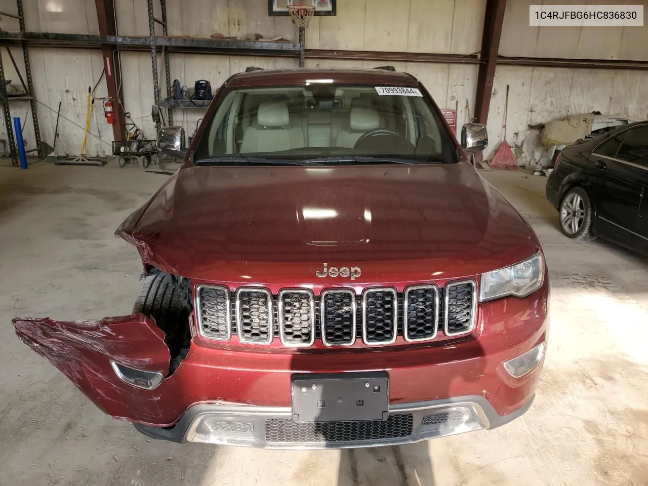 2017 Jeep Grand Cherokee Limited VIN: 1C4RJFBG6HC836830 Lot: 70993844