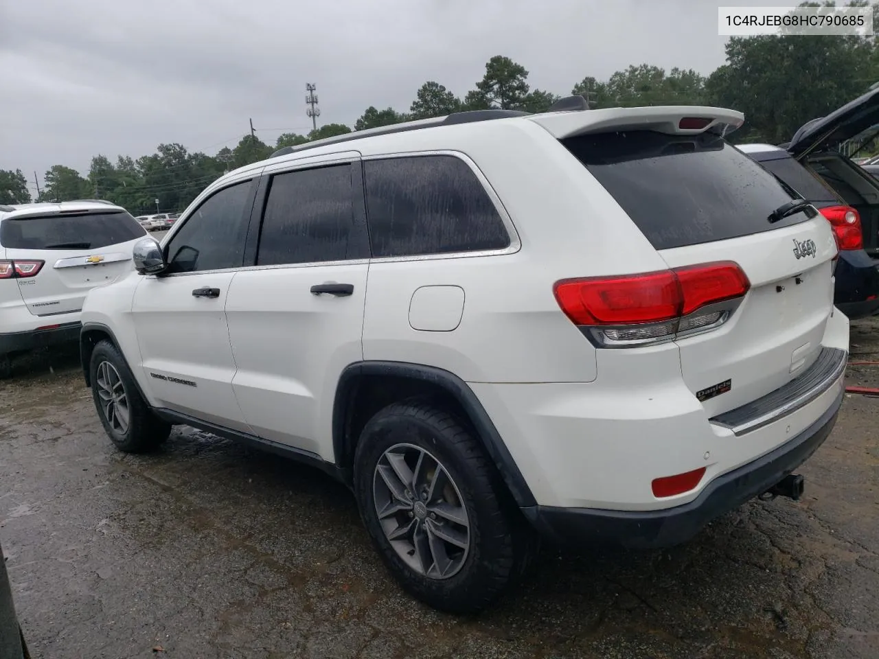 2017 Jeep Grand Cherokee Limited VIN: 1C4RJEBG8HC790685 Lot: 71021354