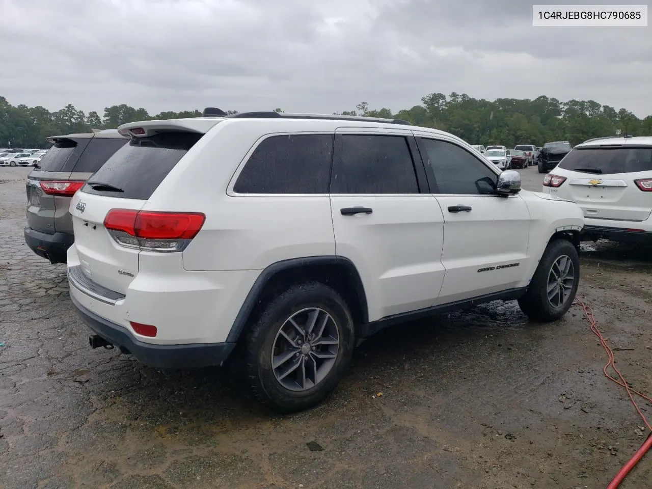 1C4RJEBG8HC790685 2017 Jeep Grand Cherokee Limited