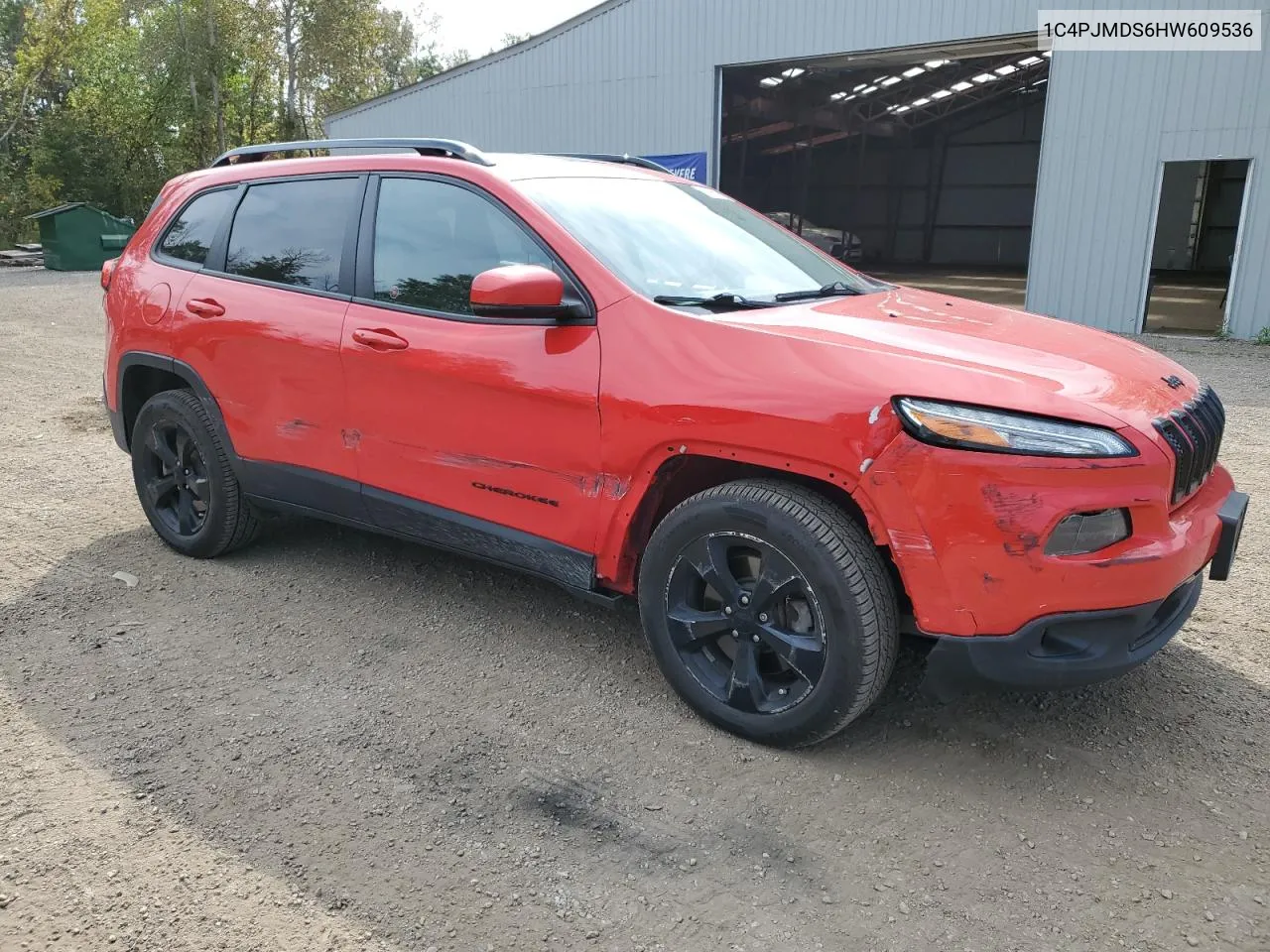 1C4PJMDS6HW609536 2017 Jeep Cherokee Limited