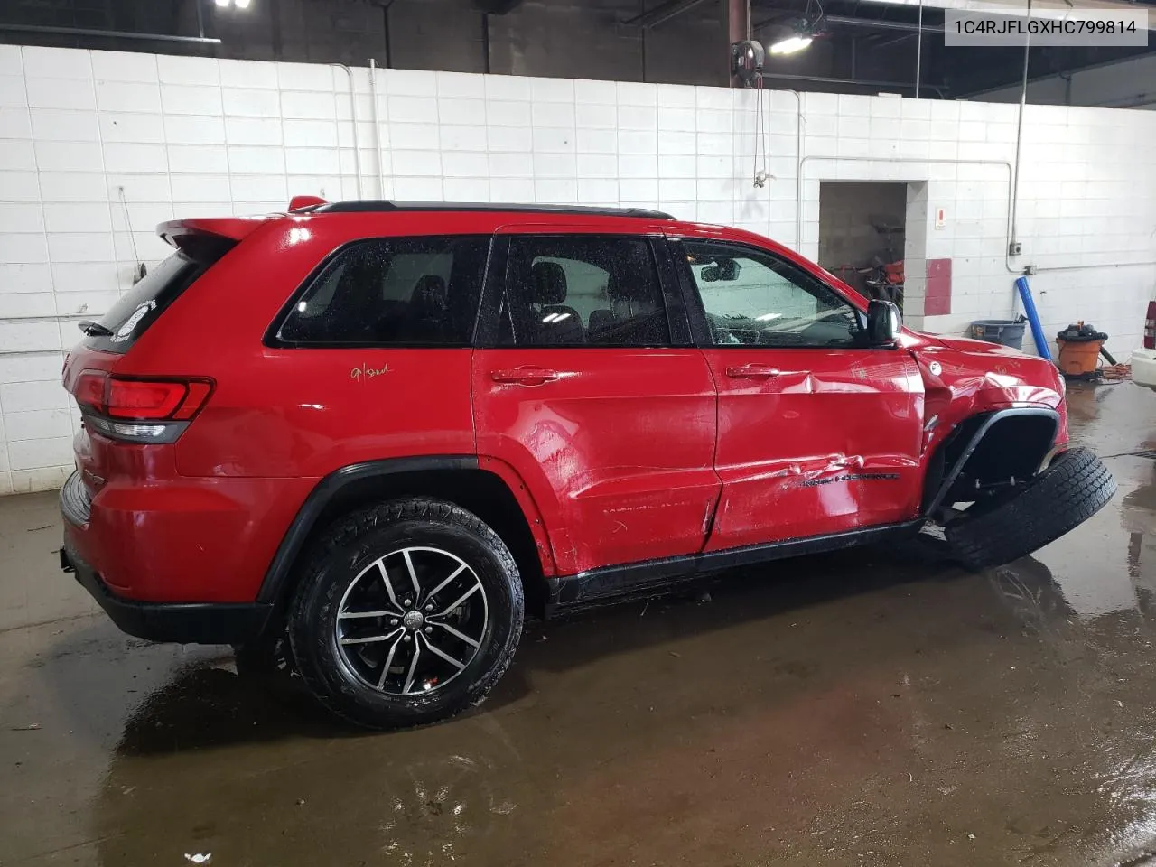 2017 Jeep Grand Cherokee Trailhawk VIN: 1C4RJFLGXHC799814 Lot: 71252434