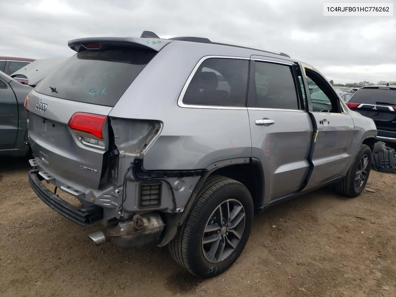 2017 Jeep Grand Cherokee Limited VIN: 1C4RJFBG1HC776262 Lot: 71276904