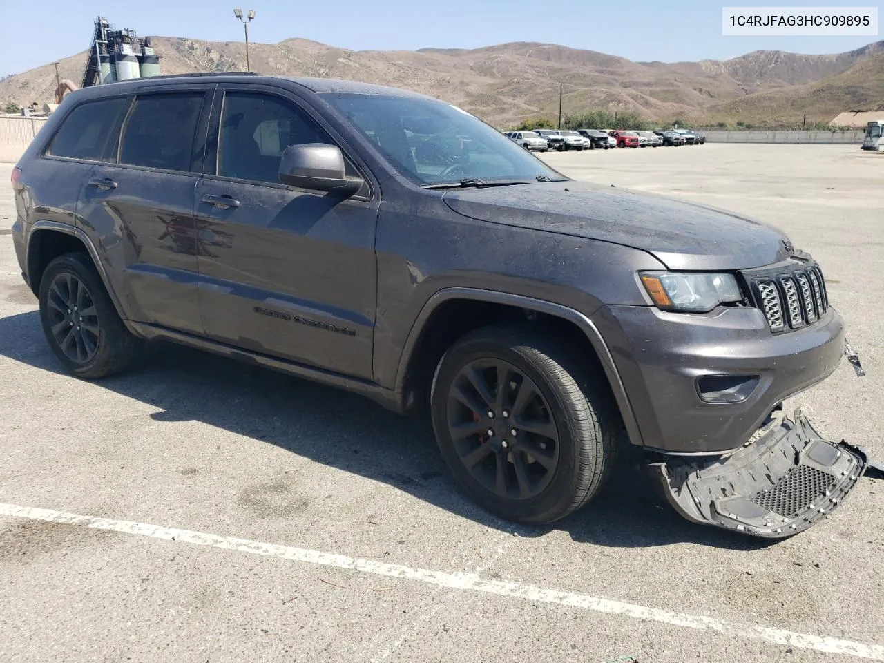 2017 Jeep Grand Cherokee Laredo VIN: 1C4RJFAG3HC909895 Lot: 71283064