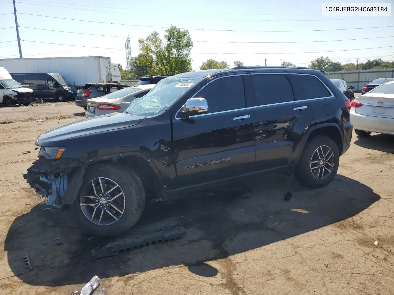 2017 Jeep Grand Cherokee Limited VIN: 1C4RJFBG2HC683184 Lot: 71288664